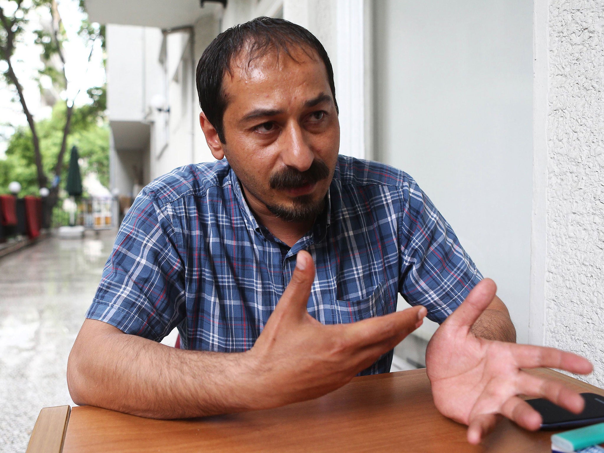 Mustafa Sarisuluk is standing for the People’s Democratic Party in this Sunday’s election in Turkey
