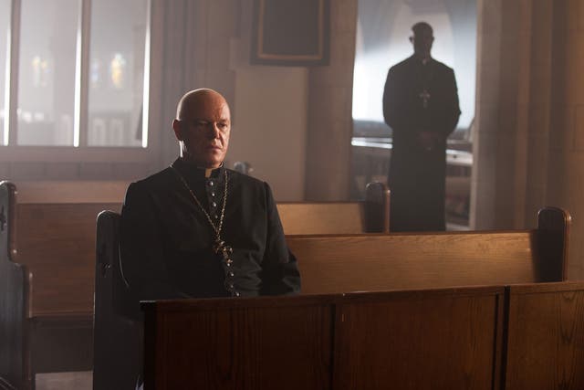 Halloween fare: Peter Andersson and Djimon Hounsou in the absurd and derivative ‘The Vatican Tapes’
