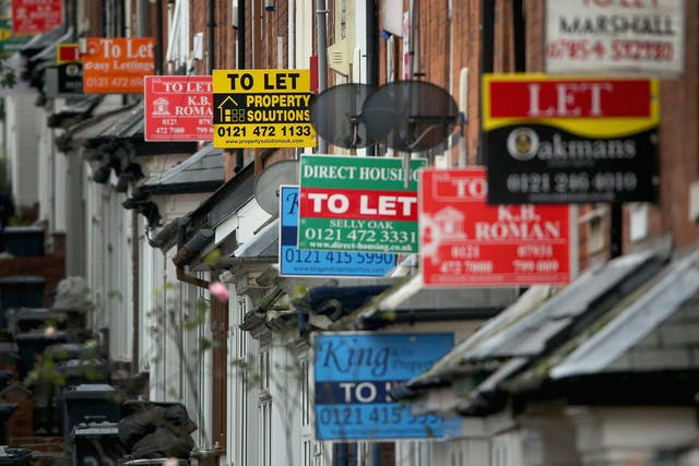 Rents for private housing in London have risen by more than a fifth since 2010