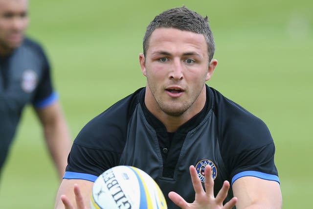 Sam Burgess watched rugby league’s Test against France