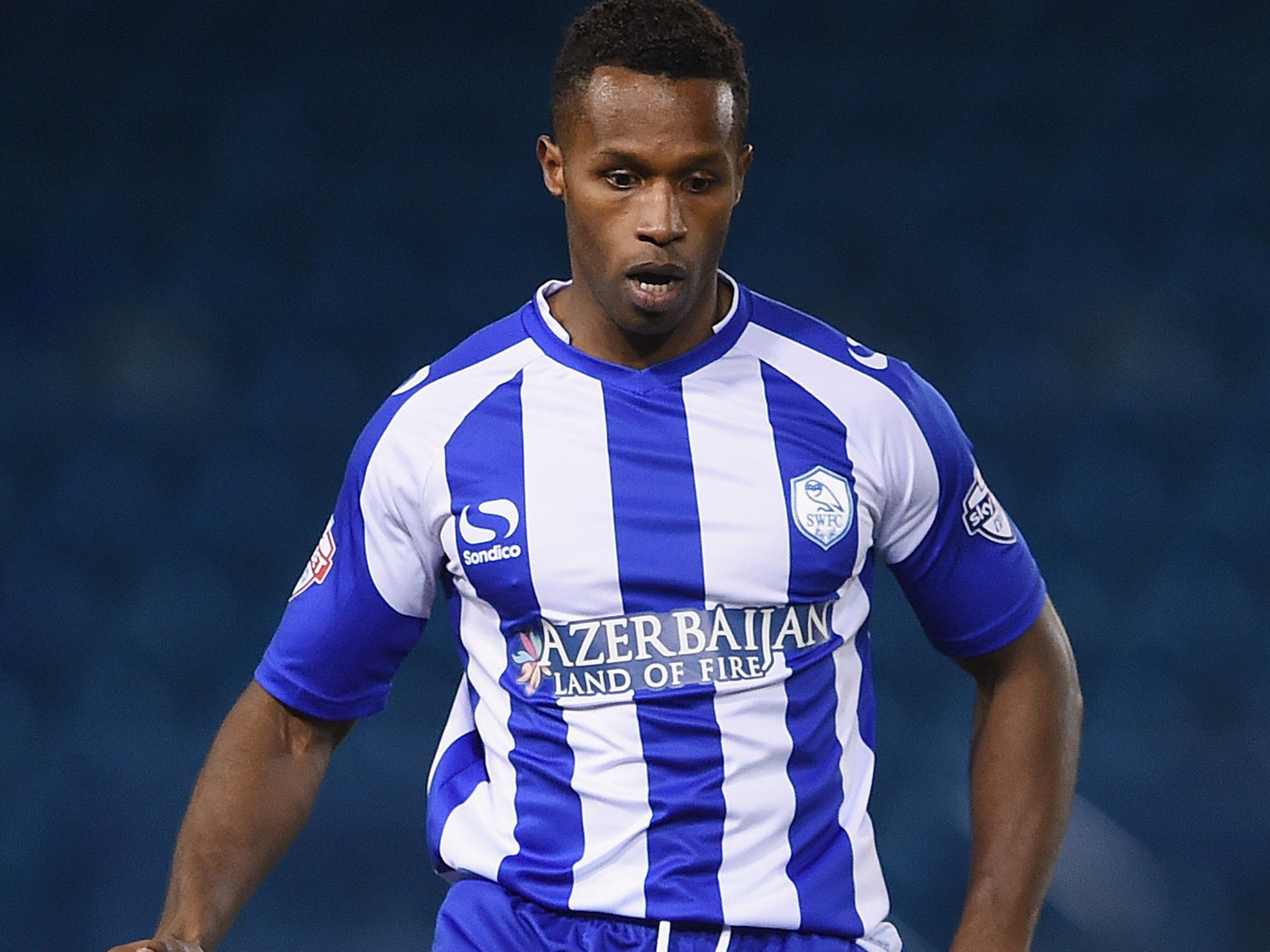 &#13;
Jose Semedo in action for Sheffield Wednesday&#13;