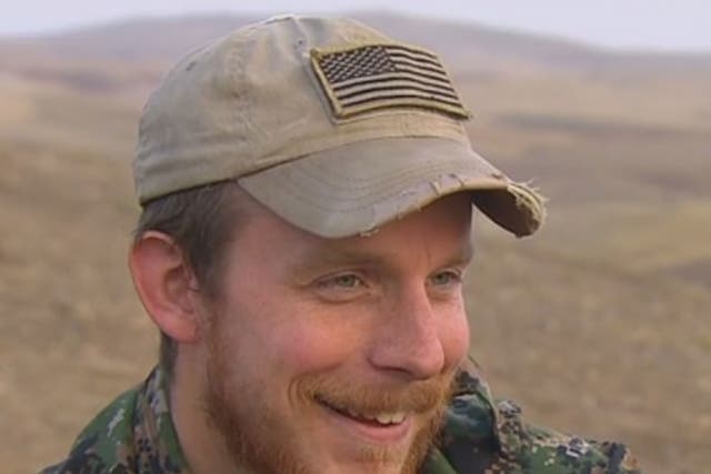 Randy Roberts is fighting Isis and helping to train recruits in Syria