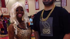 Student branded racist for 'blacking up' to dress as Nicki Minaj
