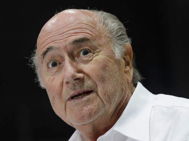 Suspended Fifa president Sepp Blatter
