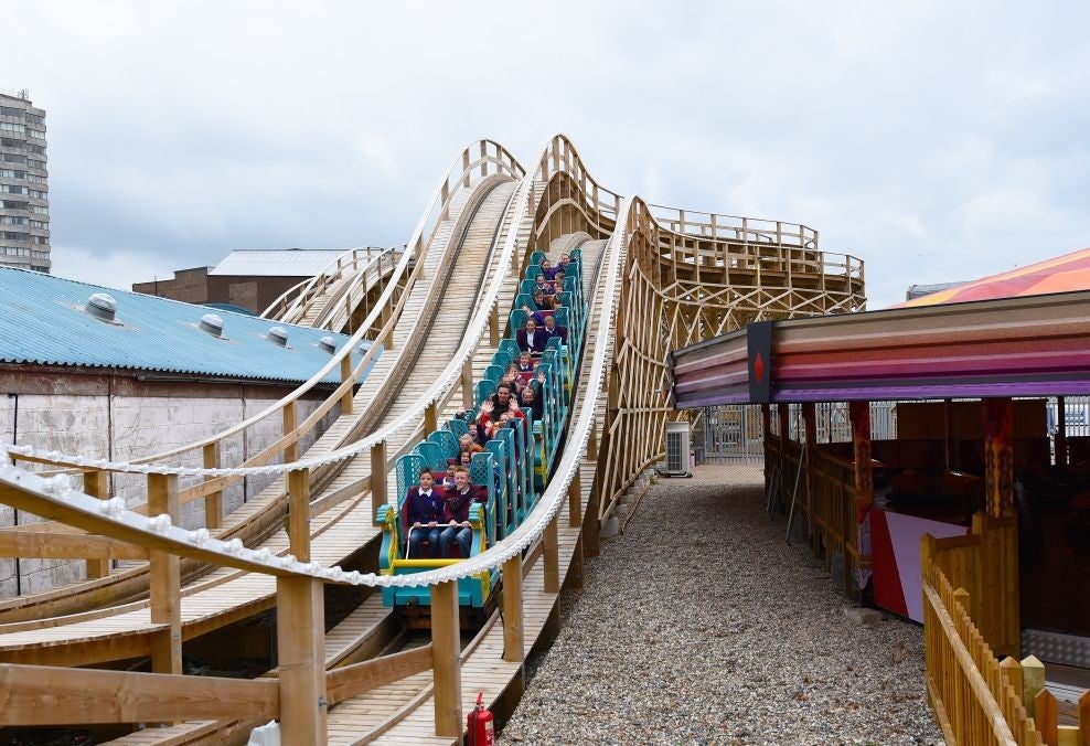 Really, how exciting is a wooden rollercoaster?