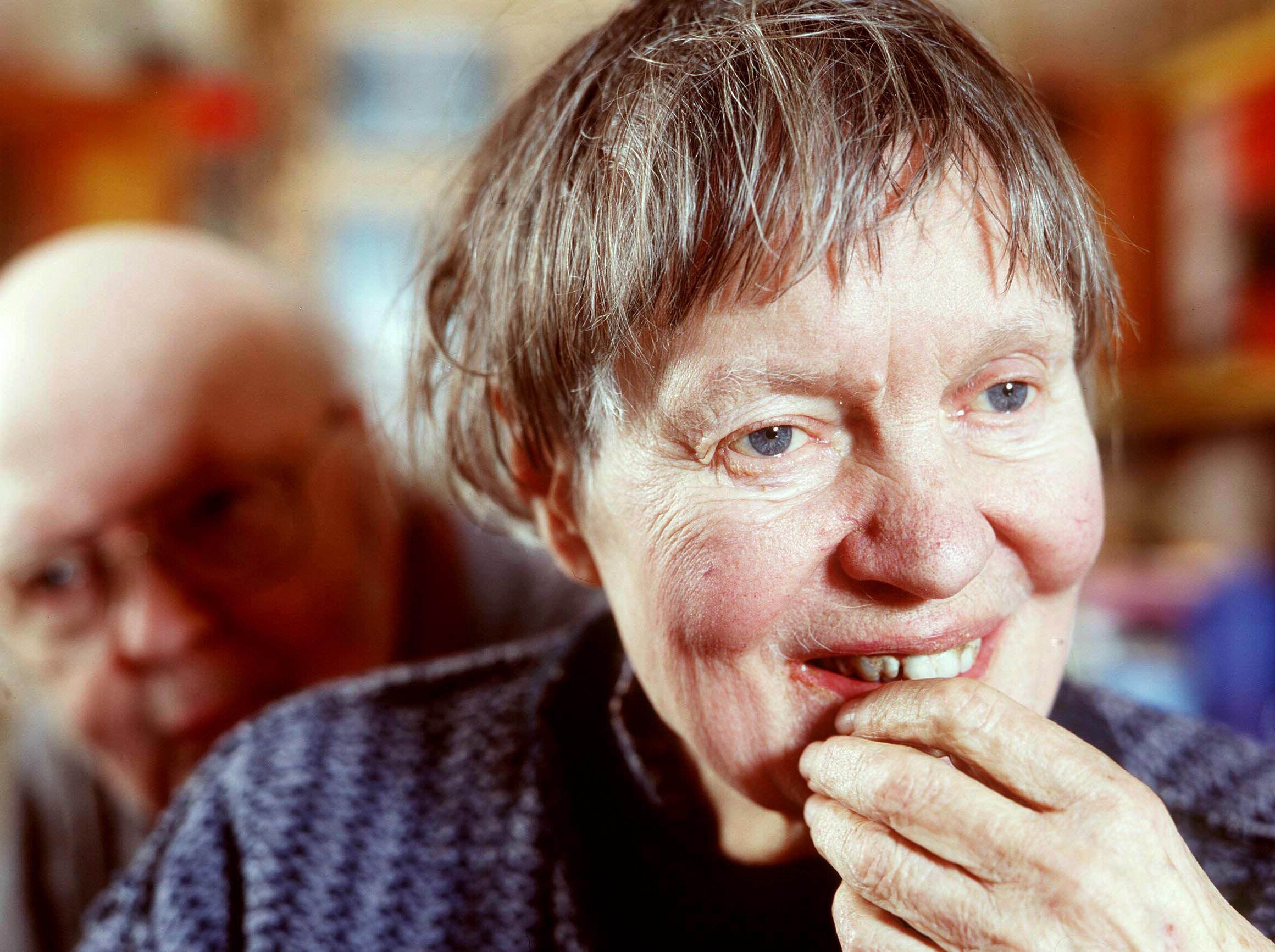 The author, pictured just weeks before her death in 1999, suffered from Alzheimer’s for the last few years of her life