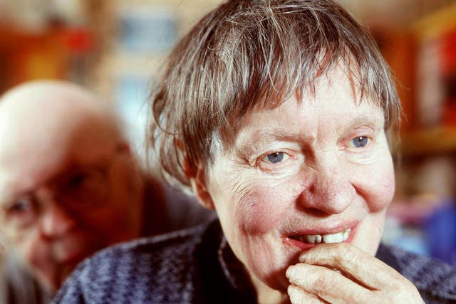 The author, pictured just weeks before her death in 1999, suffered from Alzheimer’s for the last few years of her life