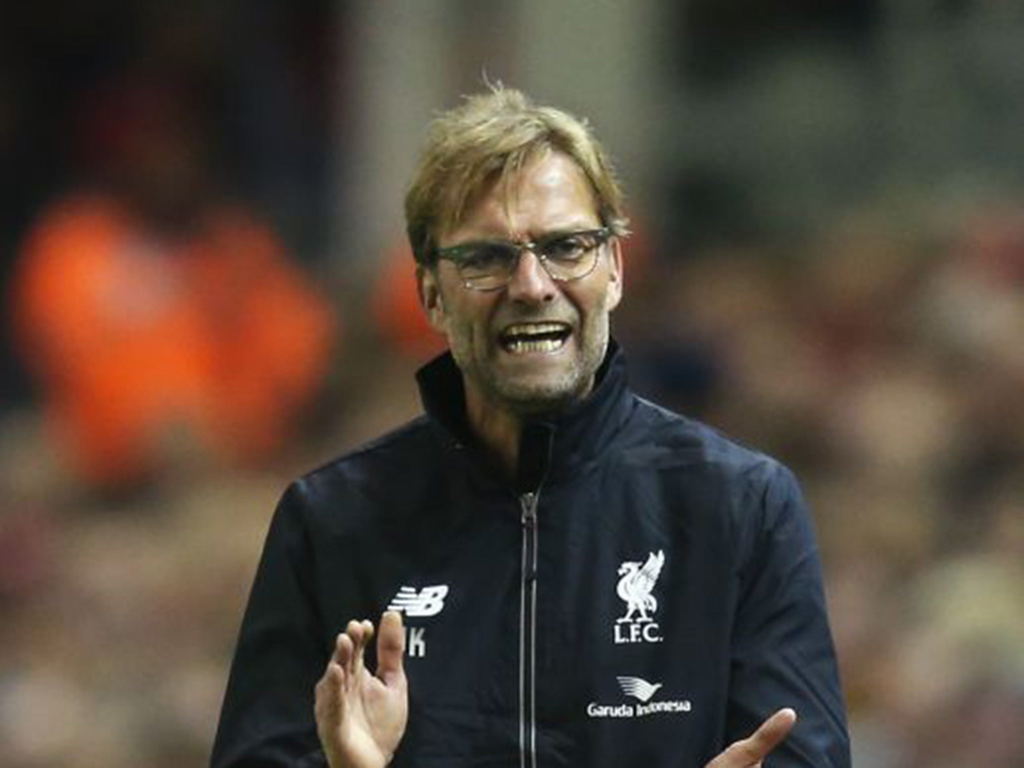 The Liverpool manager, Jürgen Klopp, has urged a more positive outlook in players and fans alike