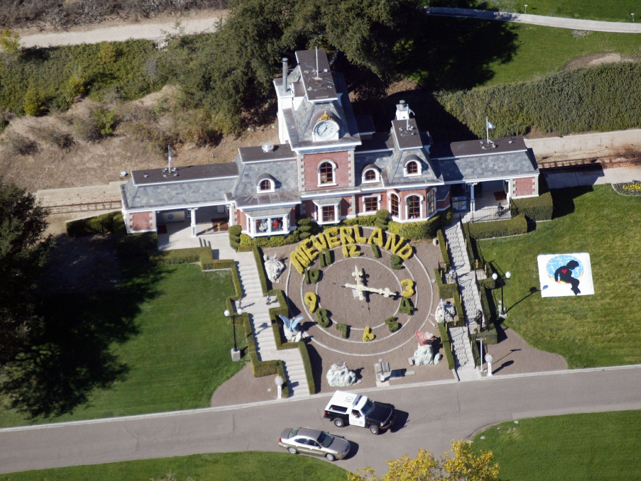 Neverland Ranch in its heyday