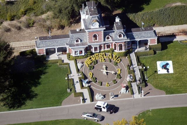 Neverland Ranch in its heyday