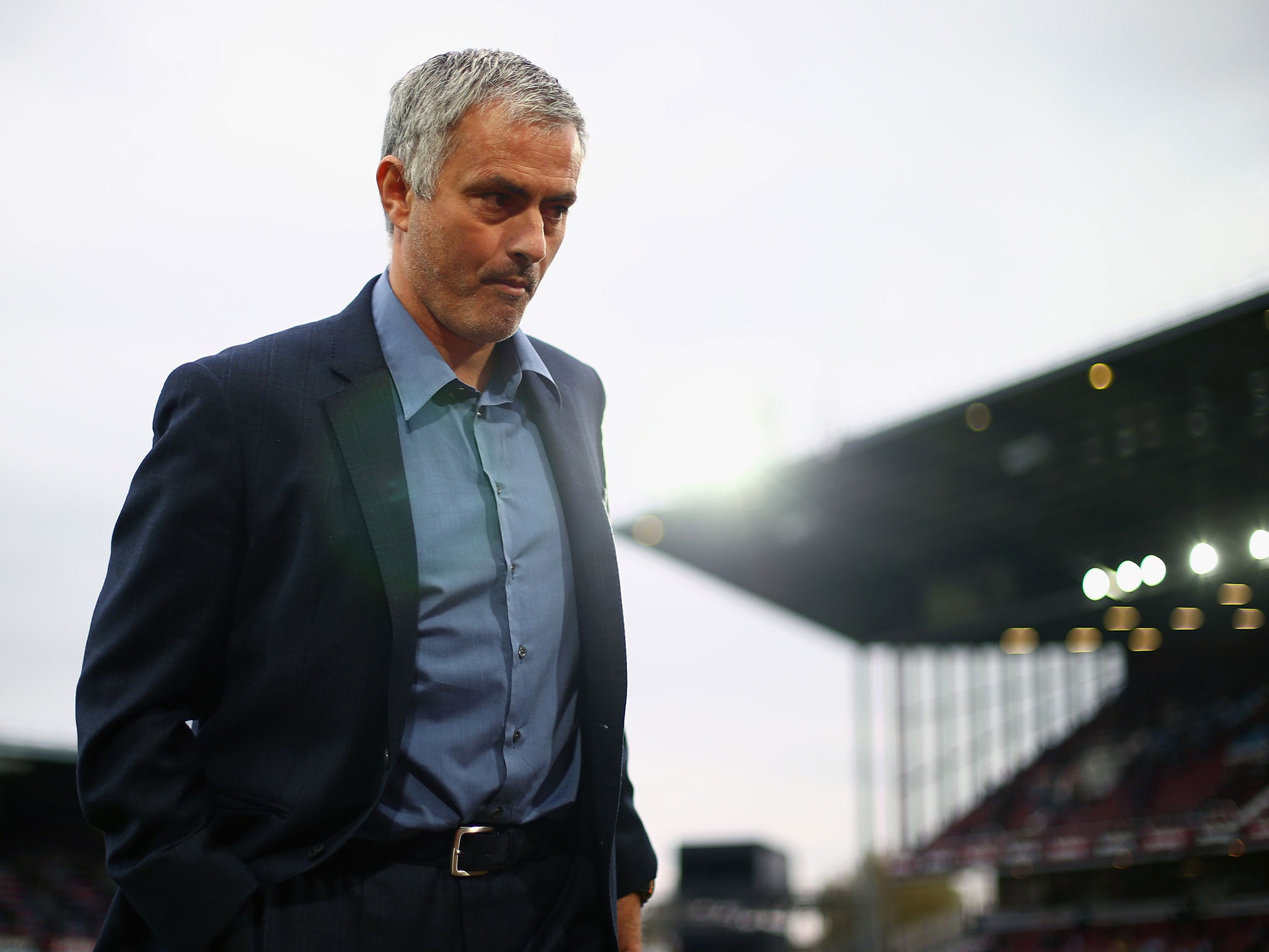 &#13;
Chelsea manager Jose Mourinho during the defeat by West Ham&#13;