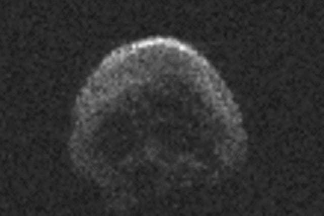 Asteroid 2015 TB145 - a dead comet resembles a skull