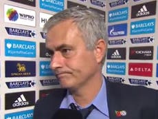 Read more

Mourinho has 'nothing to say' in bizarre post-match interview