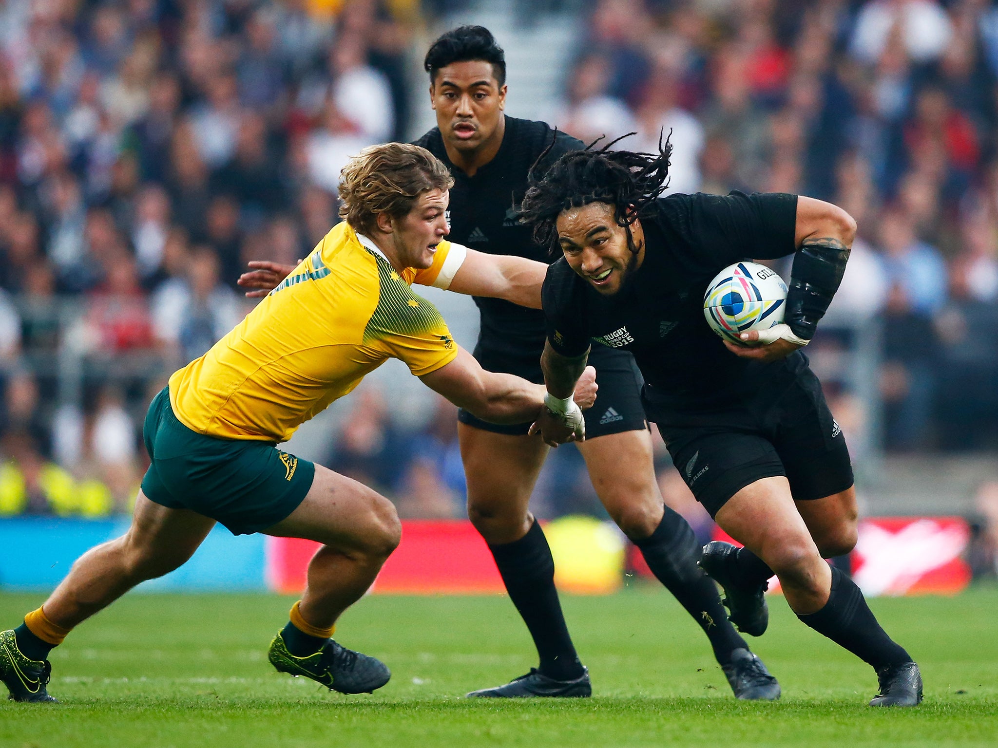 Dan Carter New Zealand v Australia Rugby Championship 2015