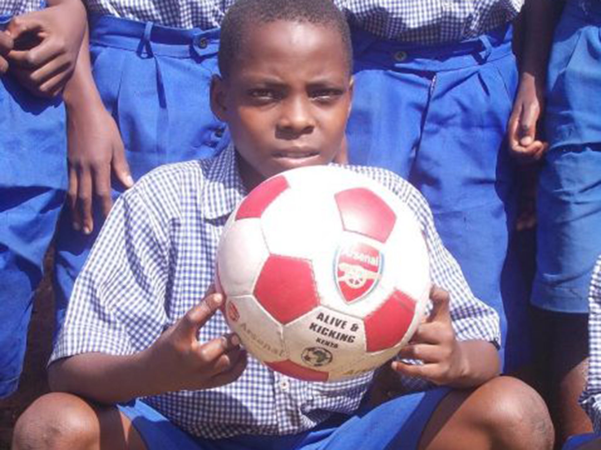 A Kenyan team uses an Alive and Kicking ball – and helps create jobs