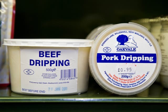 “How did you cook your breakfast?” 
“The only way you can cook it. In beef dripping”