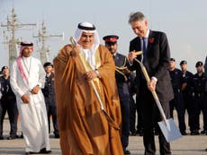 What would it take for Bahrain to be criticised by Philip Hammond?