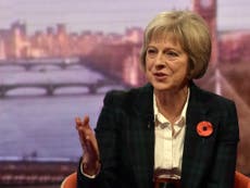 Theresa May could lead 'Out' campaign in EU referendum