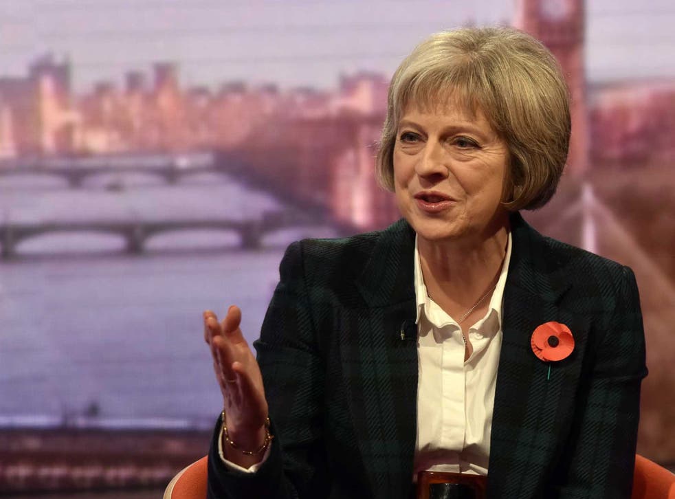 Theresa May was evasive about leading the campaign on The Andrew Marr Show