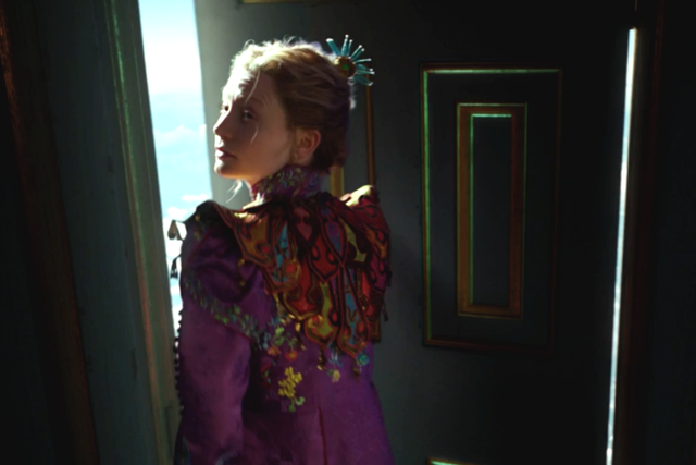 Mia Wasikowska as Alice in Alice in Wonderland: Through the Looking Glass