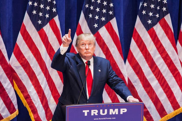 Donald Trump advocates a policy of mass deportation