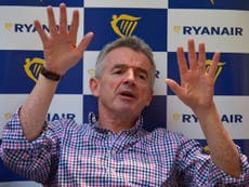 Ryanair boss Michael O’Leary defends EU ahead of referendum after years of calling it an evil empire