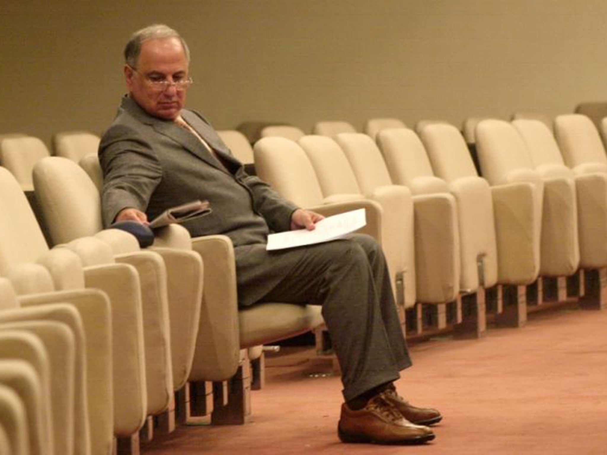 Ahmed Chalabi, whilst head of the Iraqi National Congress in 2004