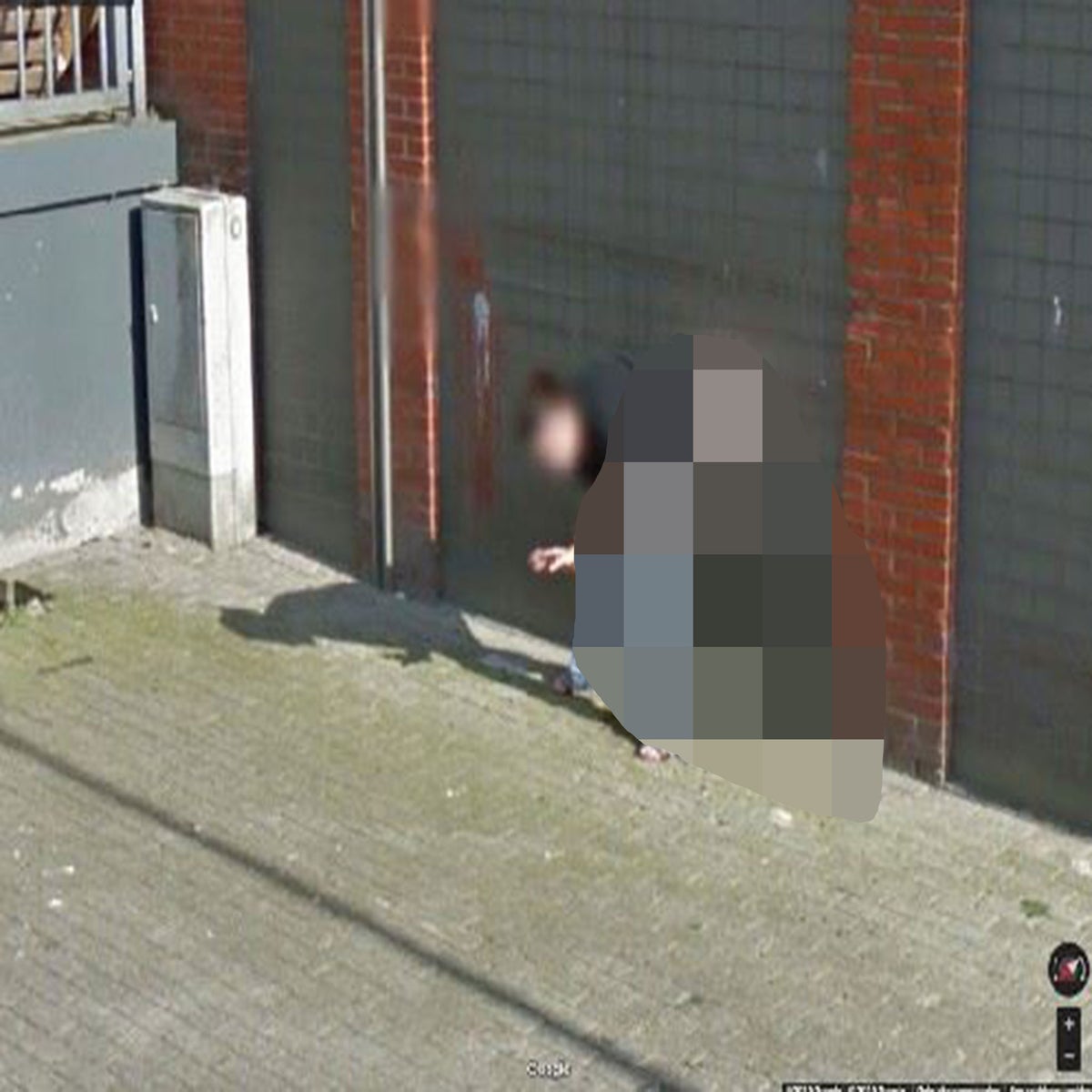 Google Street View fails to blur face of woman caught on camera urinating  in alleyway in Almere, Netherlands | The Independent | The Independent