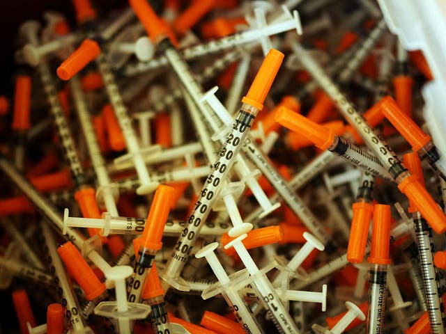 Many drug users pick up additional infections and medical problems as a result of using unclean needles