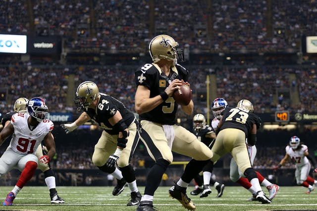 Brees continues to play at a high level despite his age