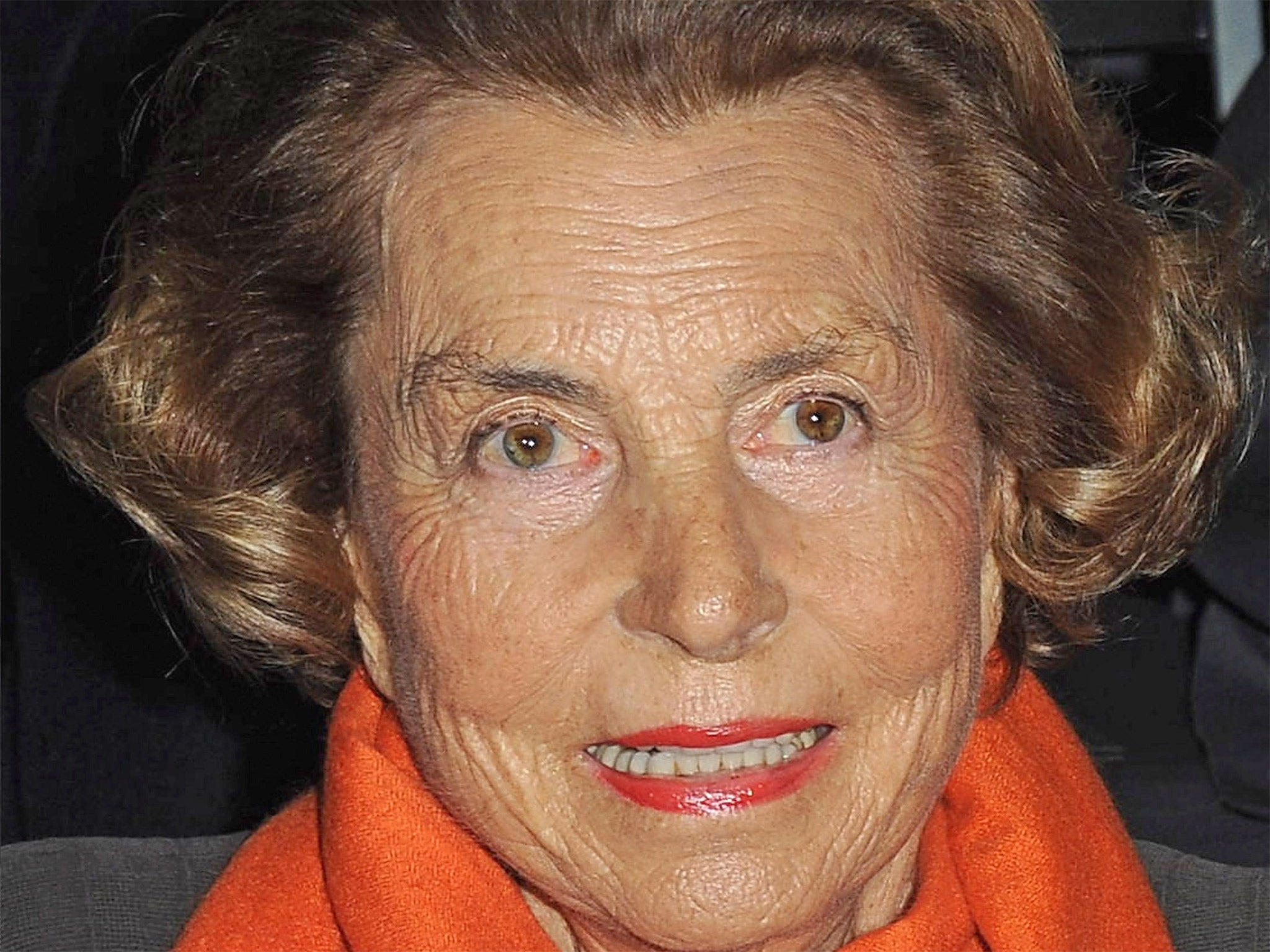 &#13;
Liliane Bettencourt has given hundreds of millions of euros to friends and advisers (Getty)&#13;