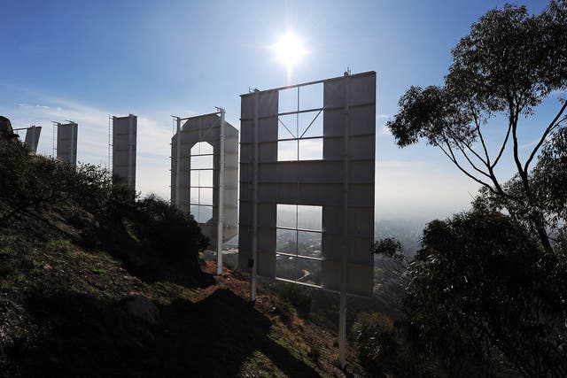 The Hollywood Sign is one of several famous landmarks which cannot be photographed under trademark laws