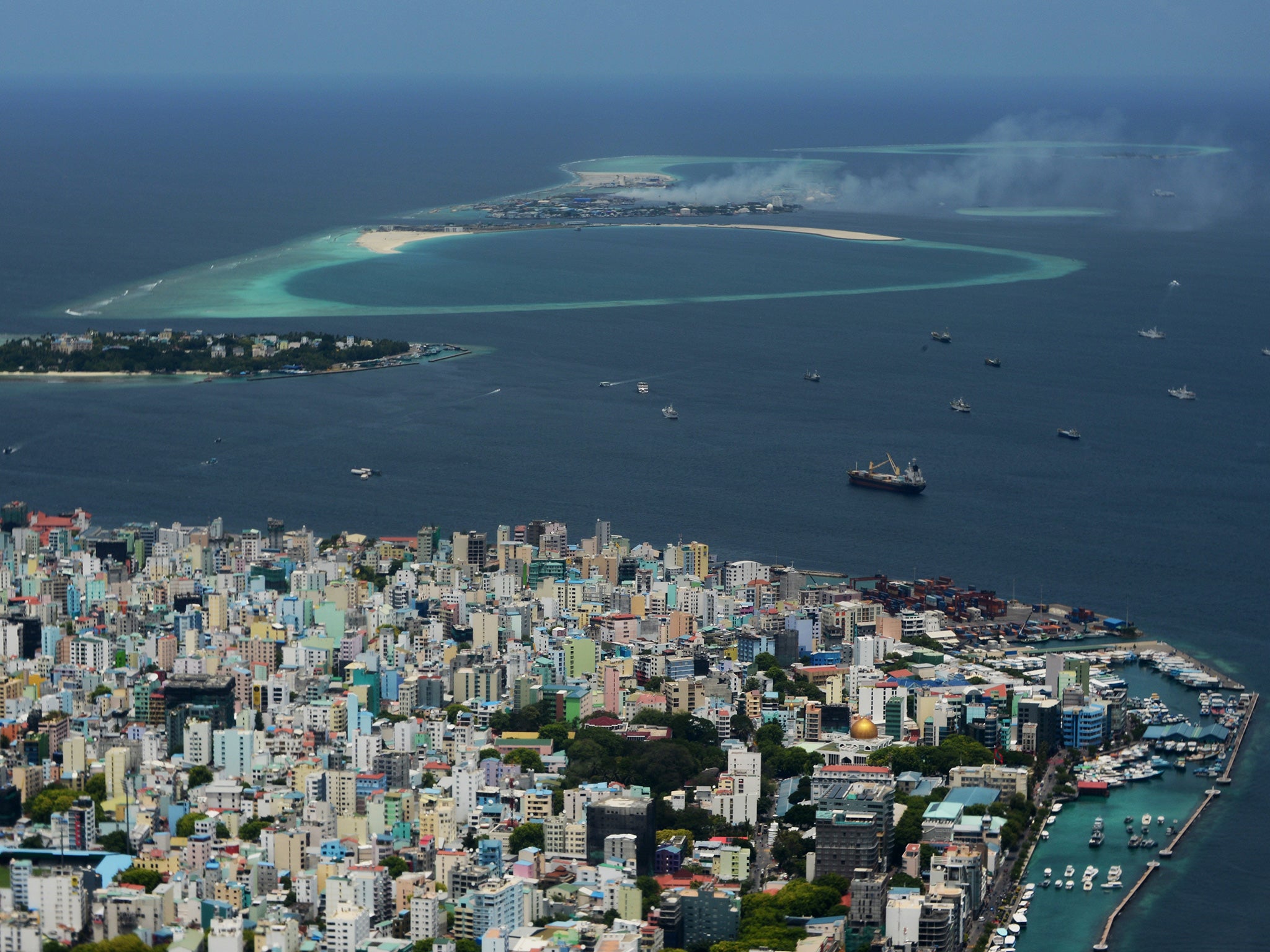 The Maldives is an island nation with a population of around 350,000