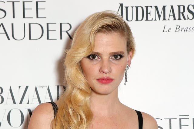 Lara Stone was presented with Model of the Year at the Harper's Bazaar Women of the Year Awards 2015 in London