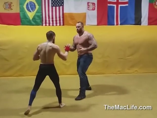 Game of Thrones' 'The Mountain' faces off against UFC champion, Conor McGregor