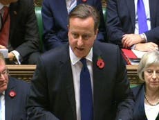 Read more

David Cameron pledges to review veteran's asbestos compensation