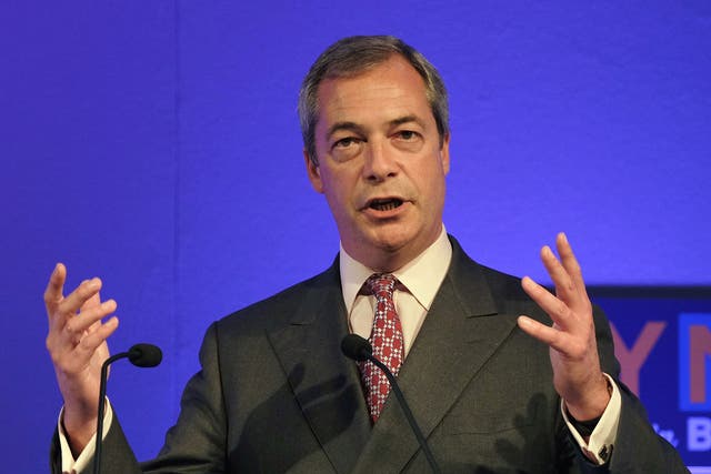 <p>Nigel Farage has claimed the UK’s net zero ambitions mean the old will die colder poorer sooner </p>