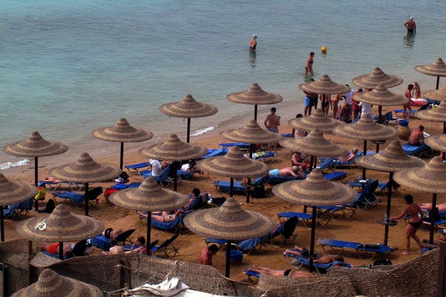 There are thought to be around 20,000 Britons currently in Sharm el-Sheikh