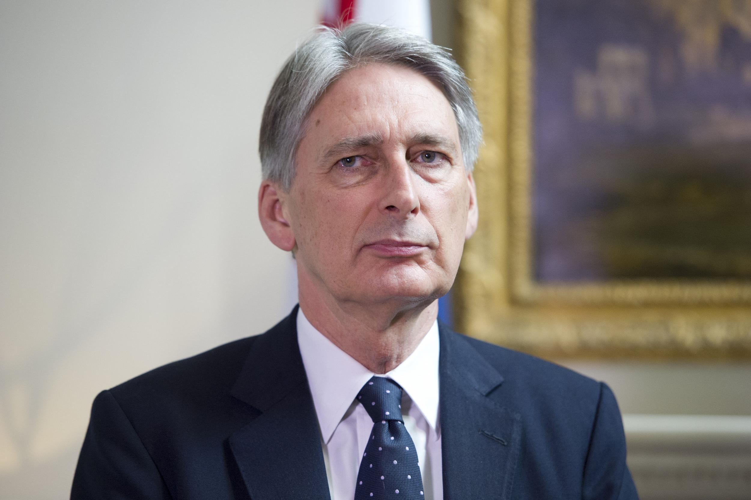 Foreign secretary Philip Hammond