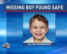 Five-year-old boy who went missing found alive and well 13 years later