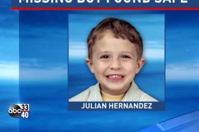 Julian Hernandez was reported missing by his mother in August 2002