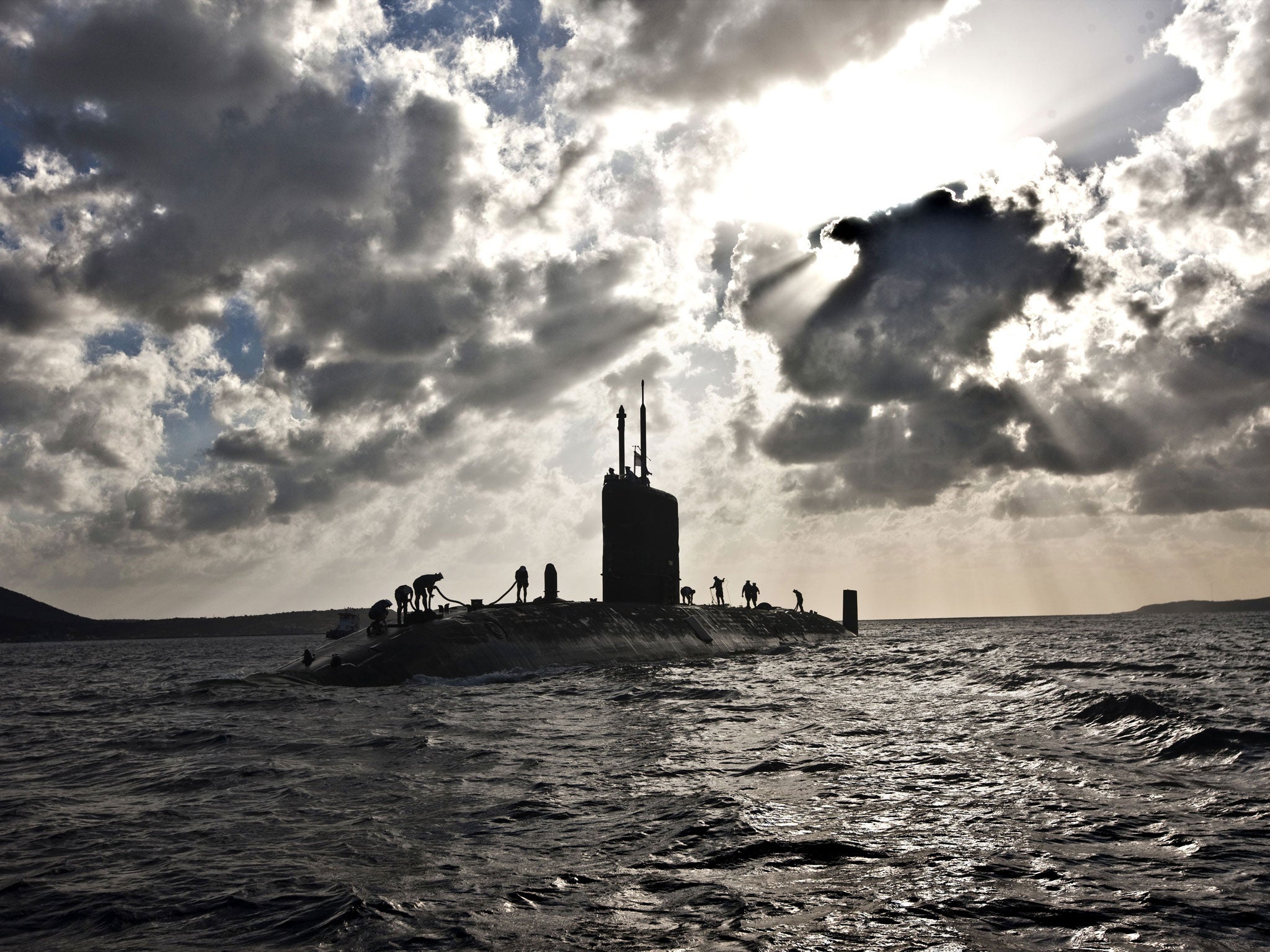 Surface tension: ‘Talent’ nuclear submarine, in 2010