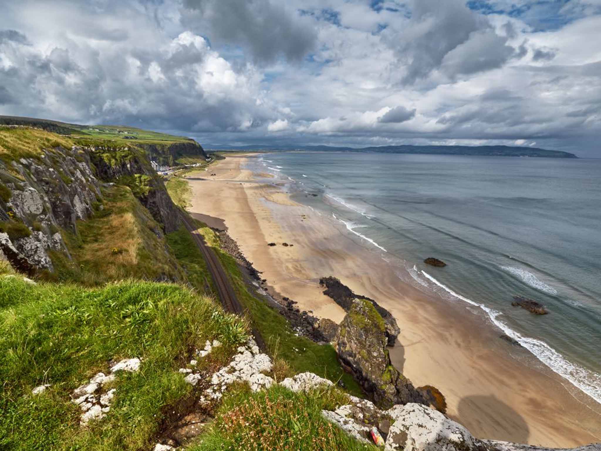 Make waves: McIlroy loves the Irish coastline