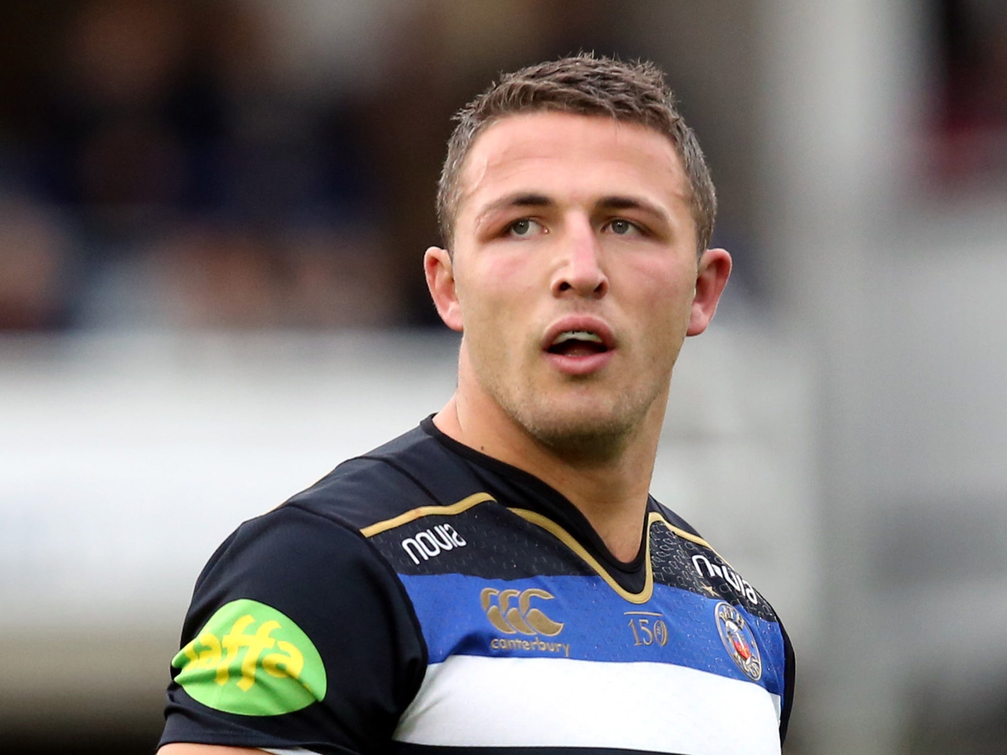 Sam Burgess in action for Bath