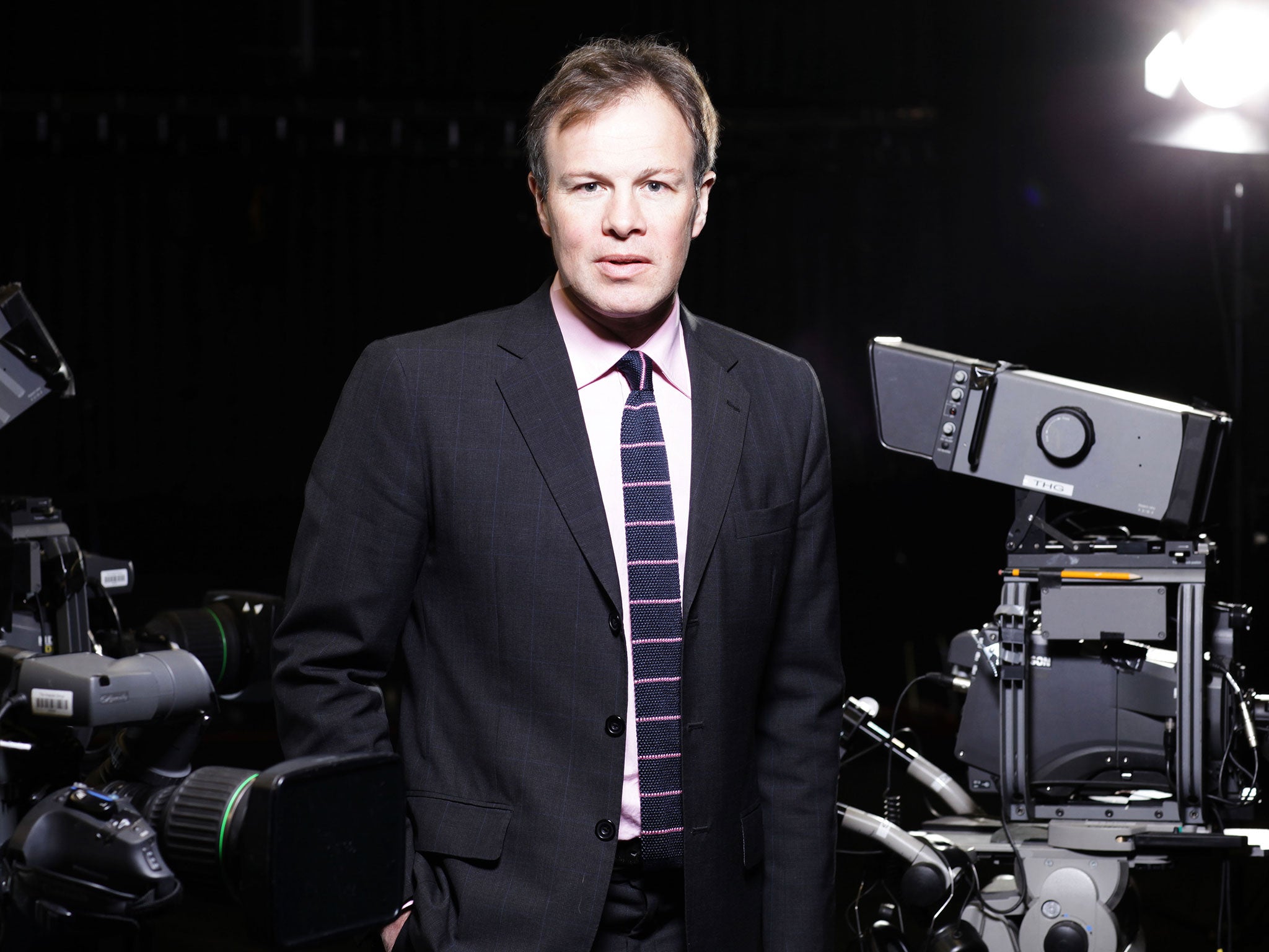 Journalist and ITN News at Ten presenter Tom Bradby