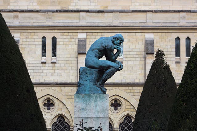 ‘The Thinker’, 1903, at Paris’s Rodin museum, which has undergone a three-year renovation