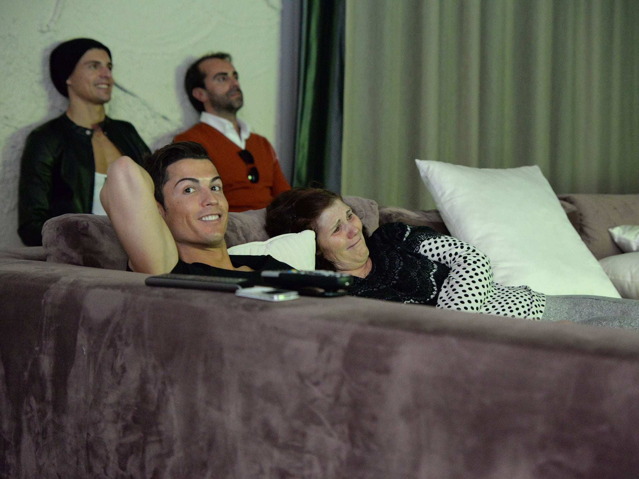 Living like an emperor: Cristiano Ronaldo is the star of a documentary about his life by the makers of ‘Amy’