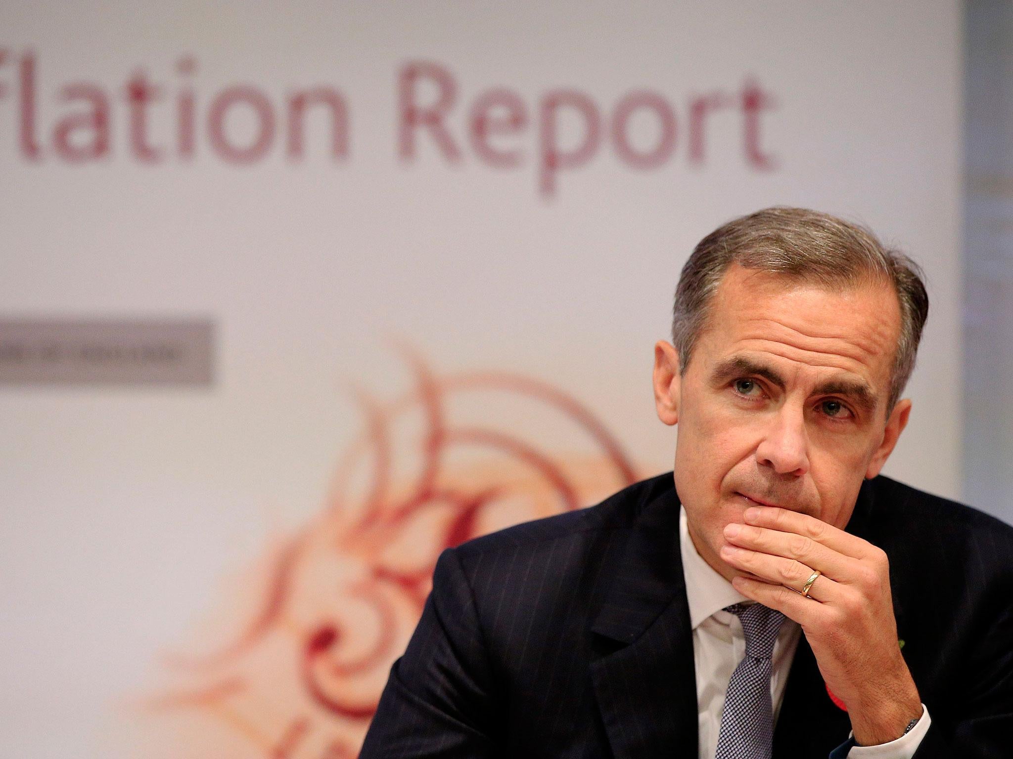 Mark Carney, governor of the Bank of England, appeared before MPs on the Treasury Select Committee on Tuesday