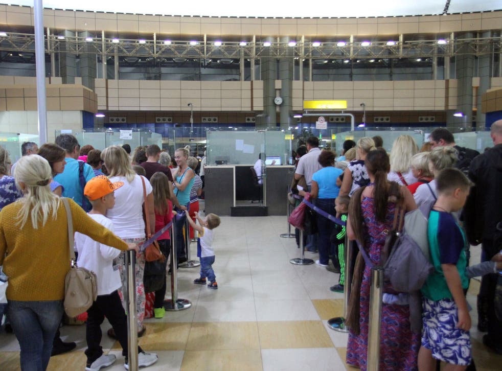 Security concerns have been raised at Sharm el Sheikh airport