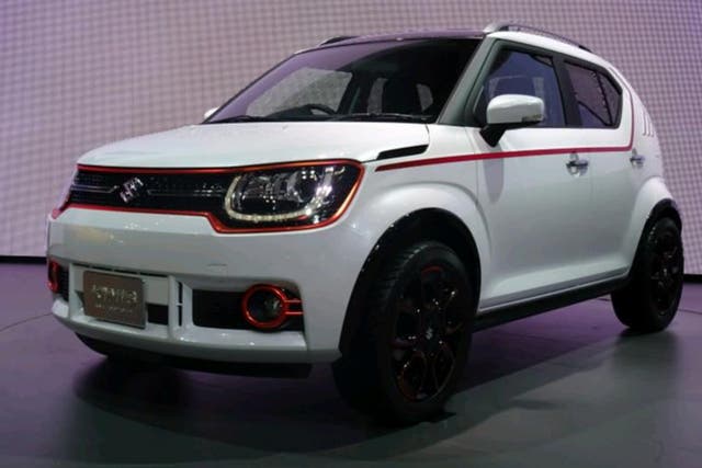 Suzuki unveiled the car at the recent Toyota show